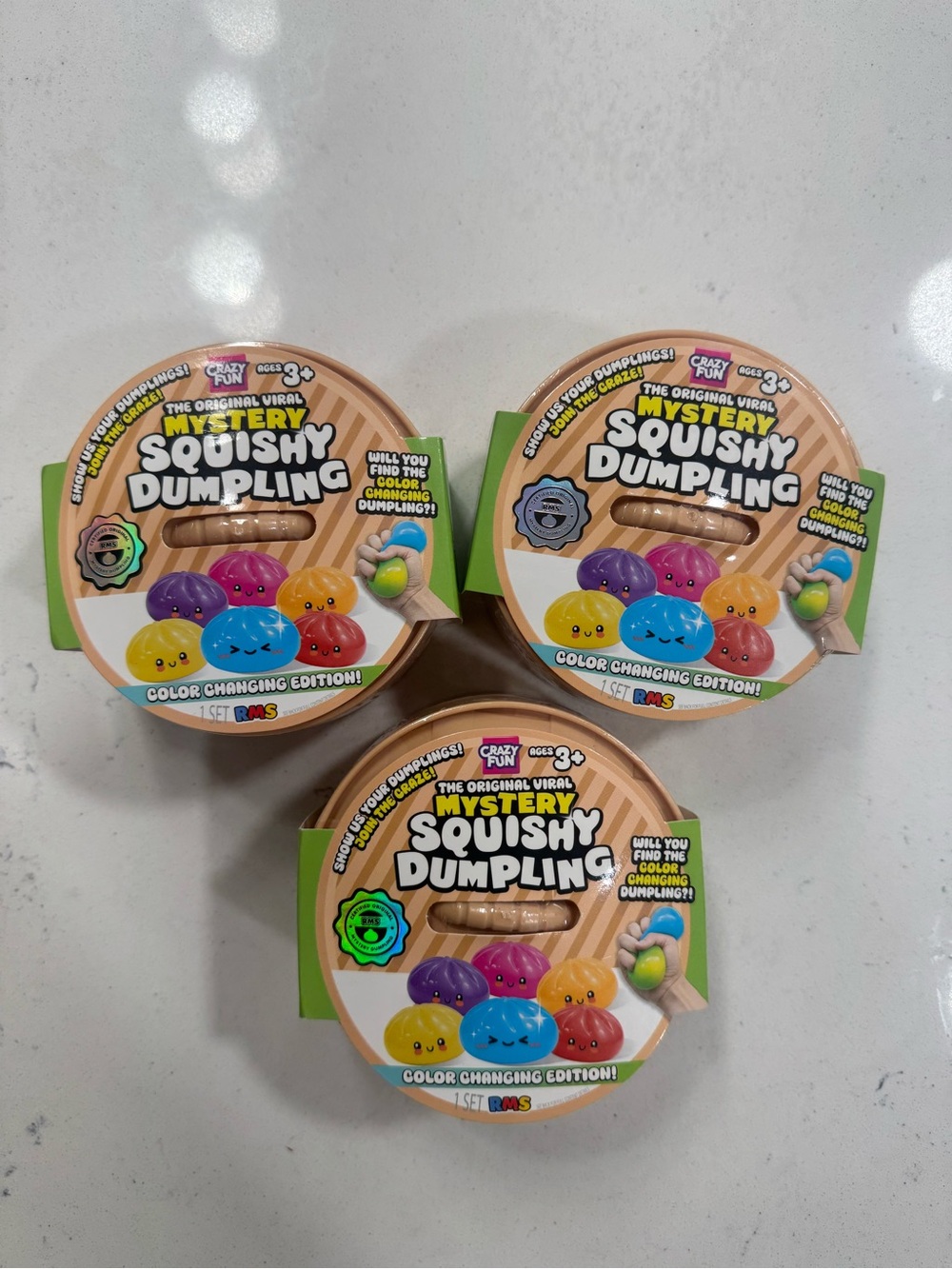 PRICE FIRM The original viral mystery squishy, dumpling, color, changing edition